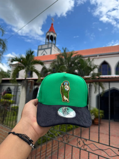 GORRA PREMIUN DE  SANJUDAS  VERDE