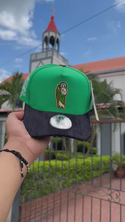 GORRA PREMIUN DE  SANJUDAS  VERDE